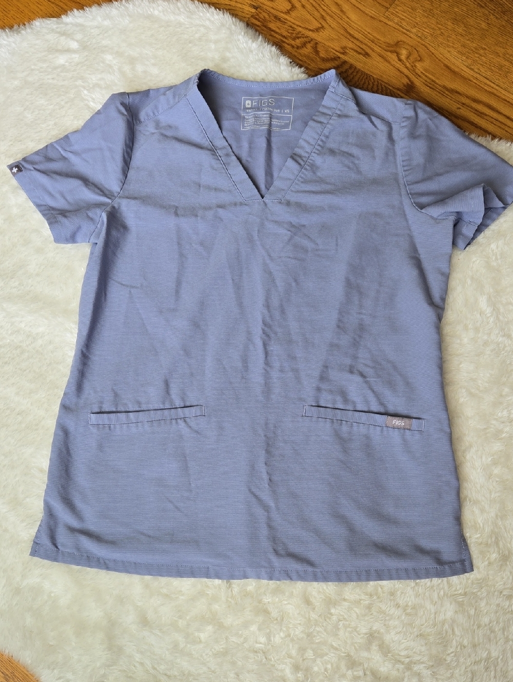 FIGS Scrub Top, Womens Extra Small